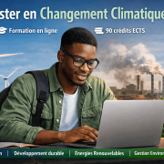 Changement Climatique : Postulez au programme de Master en ligne